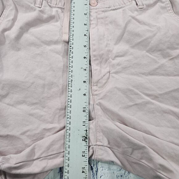 Levis MENS SZ L XX Chino EZ Shorts Pink Stretch Drawstring Casual Preppy Chino - Picture 2 of 12